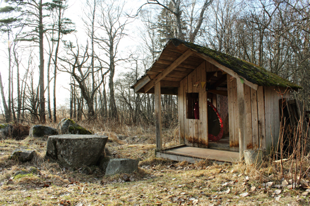 Pic: wooden shed